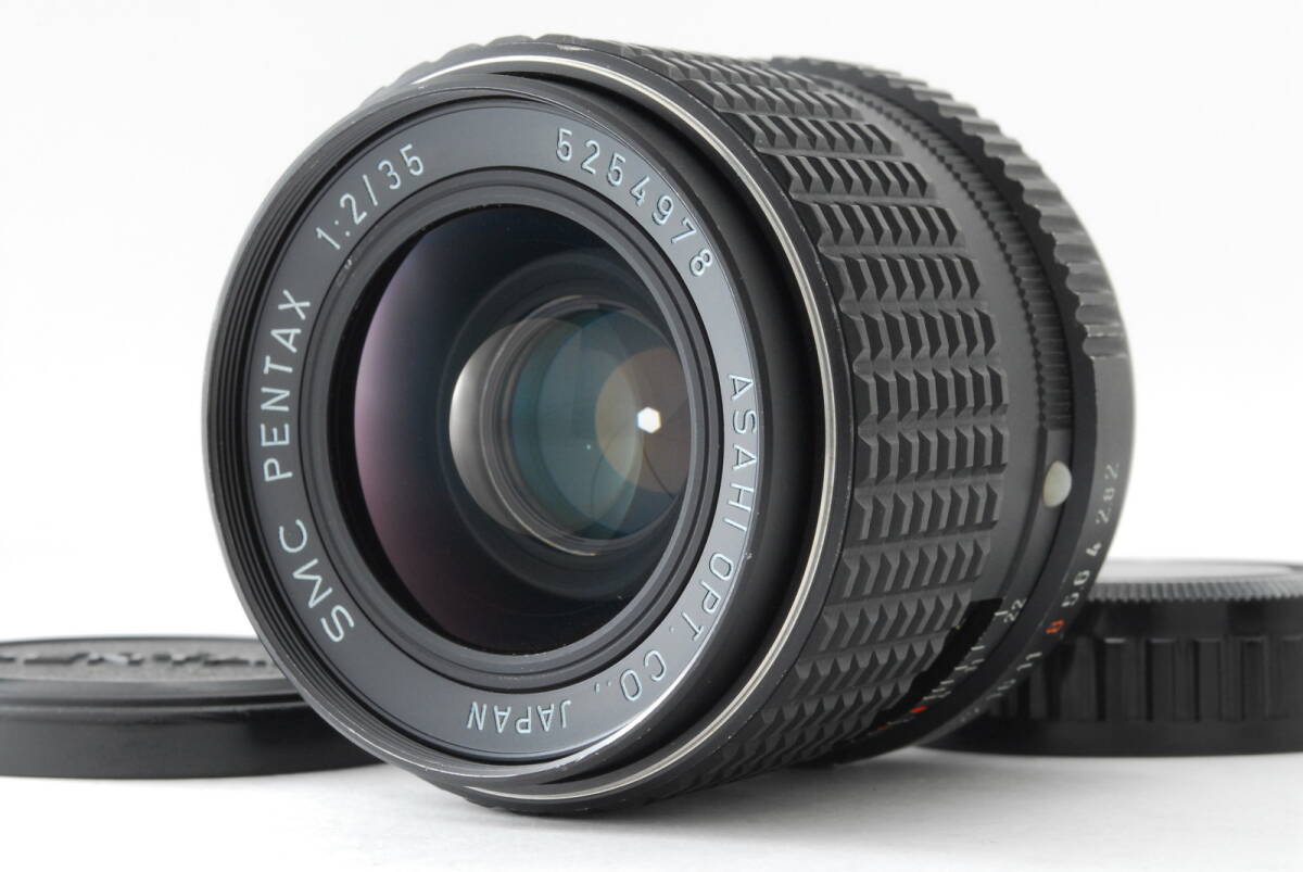 【美品】Pentax SMC 35mm f2 MF Wide Angle Prime Lens K Mount ペンタックス 広角 レンズ #B-760