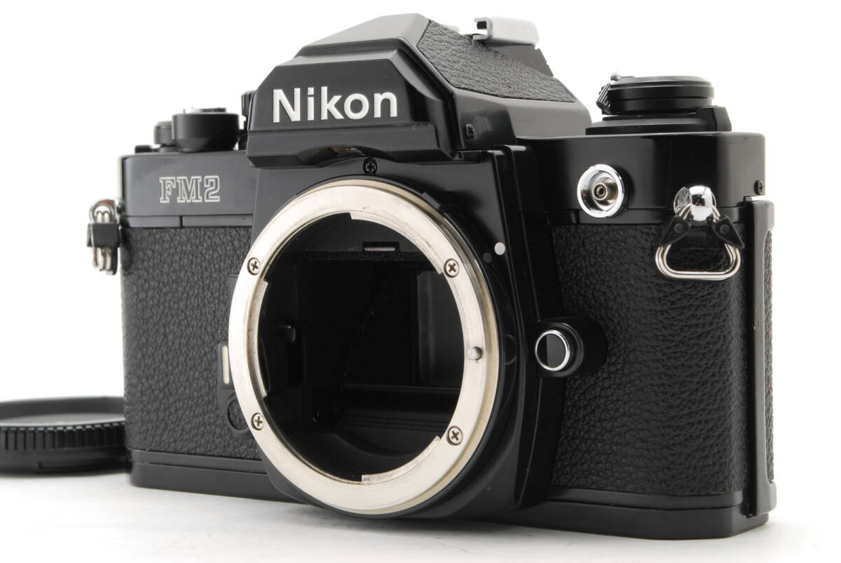 【超美品】Nikon New FM2 FM2N Black 35mm SLR Film Camera Body ニコン ブラック フィルム カメラ #B-774