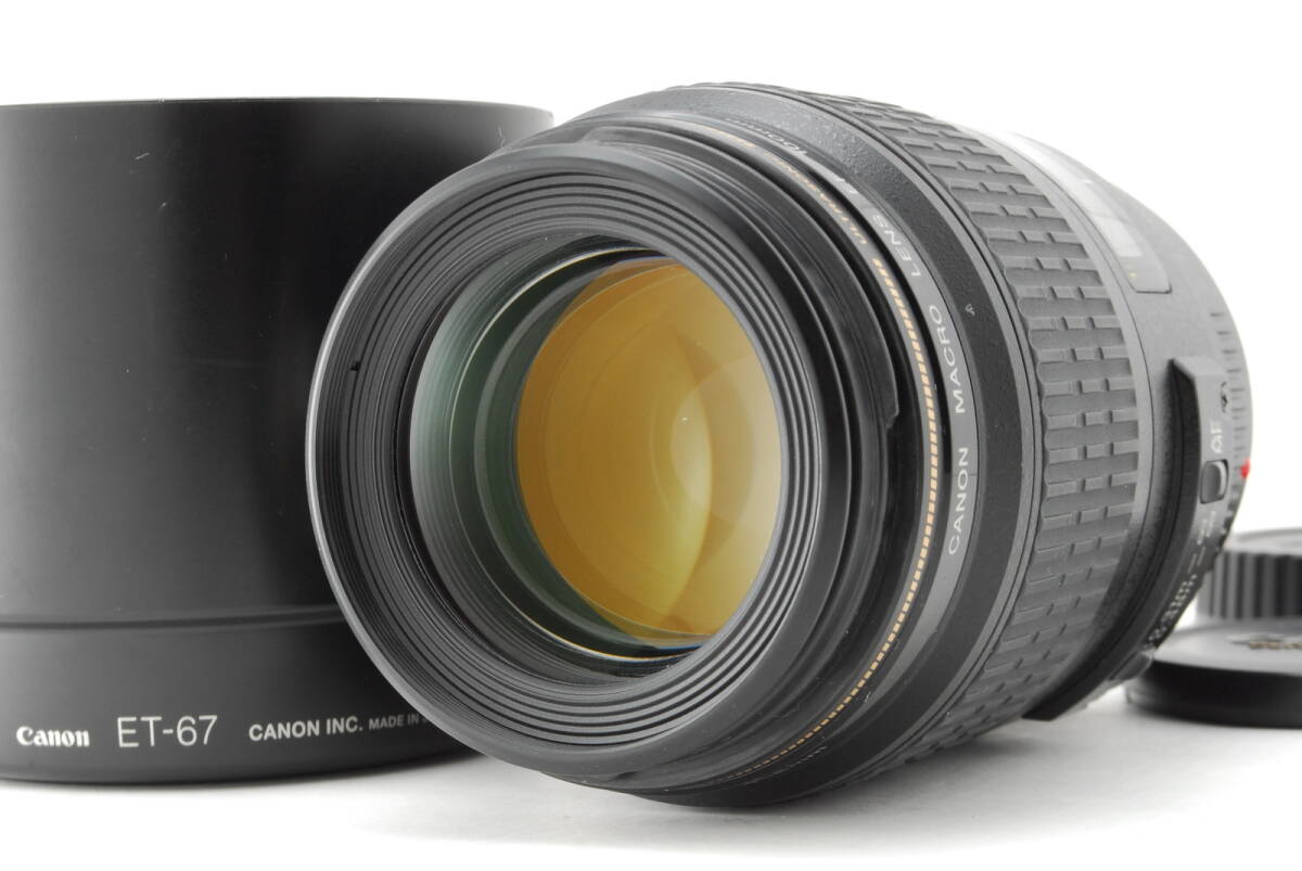 【美品】Canon EF 100mm f/2.8 Macro USM Telephoto Prime Lens キャノン 望遠 レンズ #B-784