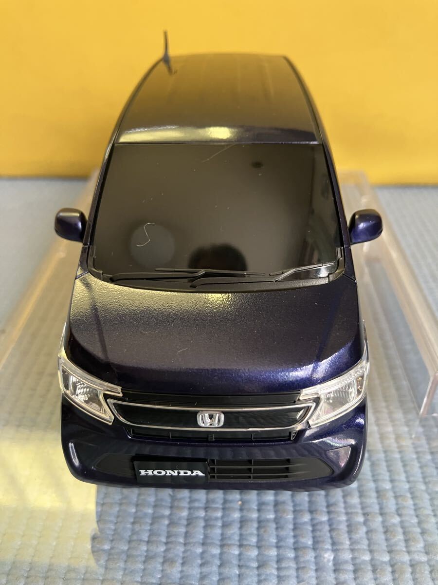 1/24 カラーサンプル ミニカー HONDA ホンダ N-WGN N-ワゴン　プレミアムブルームーン・パール