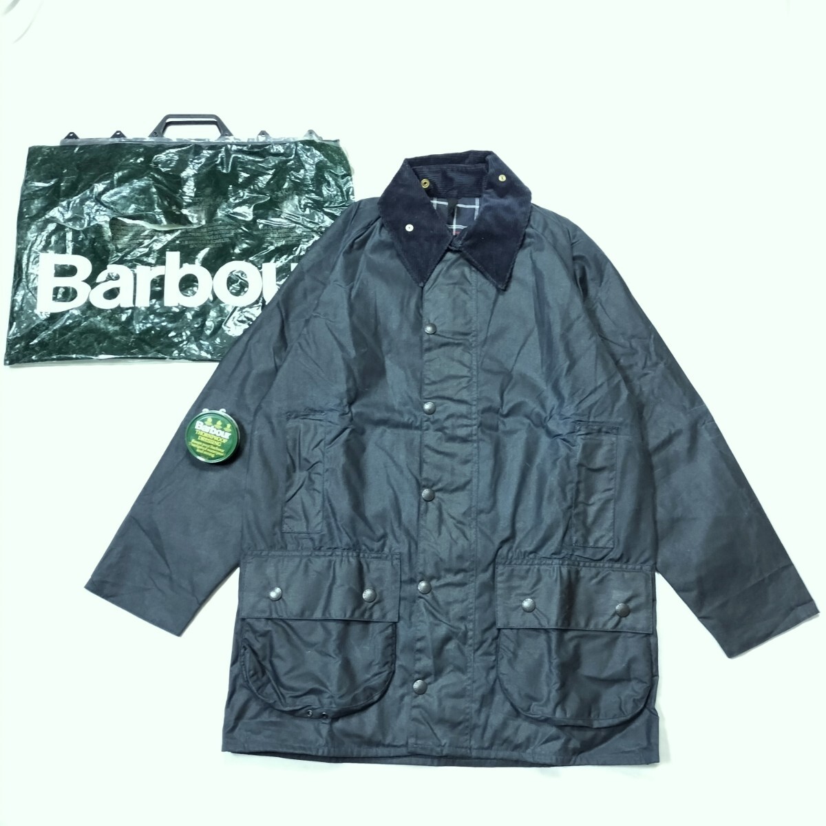 Deadstock 80s Barbour beaufort c38 1988デッドストック ネイビー バブアー ビューフォート