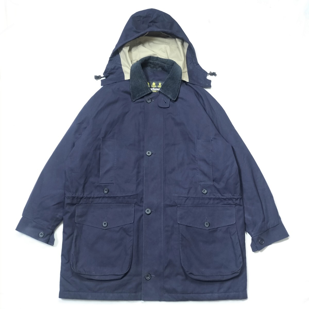 90s BARBOUR VENTILE ENDURANCE c44ネイビー　バブアー ベンタイル エンデュランス 中綿