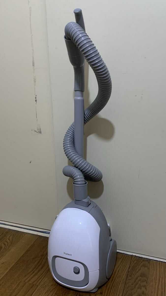 Yselect キャニスター型掃除機 ホワイト グレー