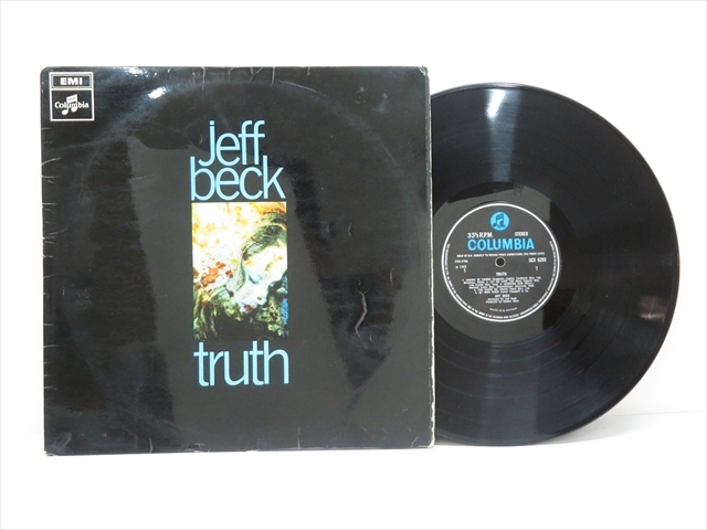◆◇【UKオリジナル スタンパー 1G/1G】Jeff beck ジェフ・ベック truth コーティング フリップバックジャケ マト A1/B1◇◆