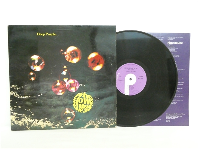 ◆◇【UKオリジナル 見開きジャケ】Deep Purple ディープパープル WHO DO WE THINK WE ARE GRAMOリム マト 1U/1U 歌詞カード付◇◆