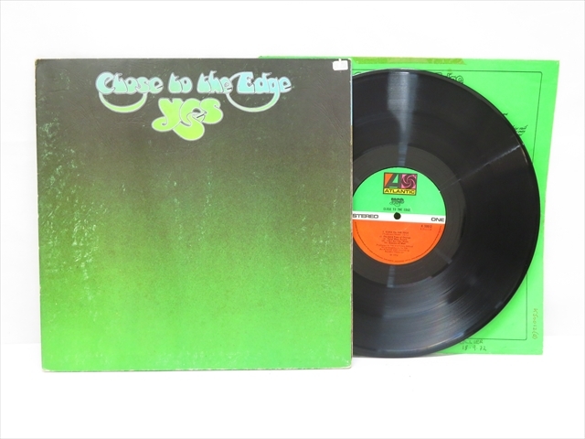 ◆◇【UKオリジナル マト両面1】Yes イエス Close to the edge テクスチャー 見開きジャケ Atlantic ラベル オリジナルインナー付◇◆