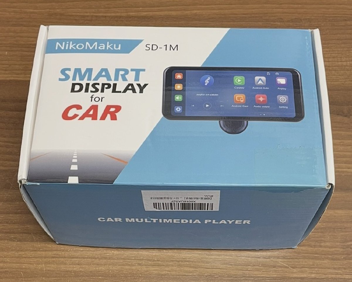 超美品 NikoMaku SMART DISPLAY for CAR SD-1M ポータブルディスプレイオーディオ ニコマク スマートディスプレイ