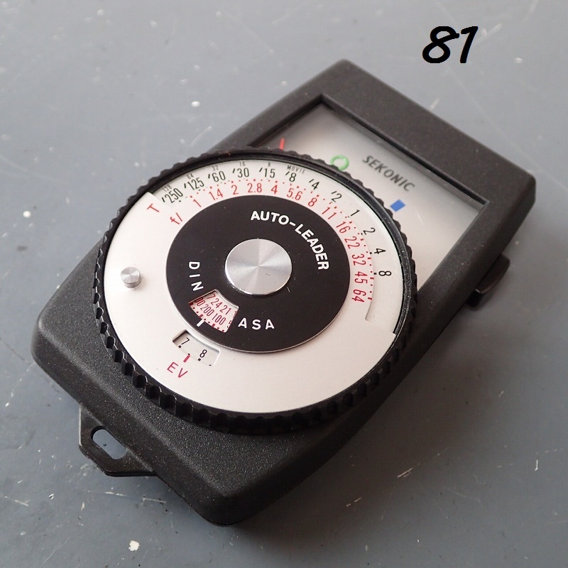 ●MK-81　SEKONIC AUTO LEADER MODEL L-188 露出計OK　60サイズ　20260528