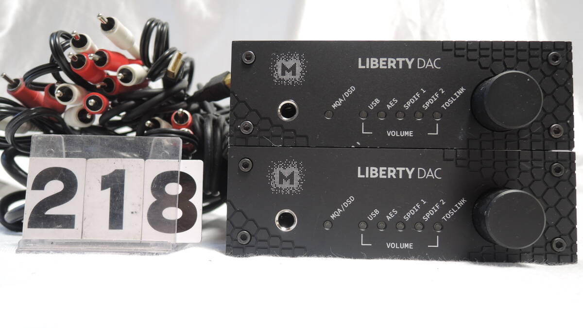 ◆◇[218] LEBERTY DAC ヘッドホンアンプ 2台まとめ売り◇◆