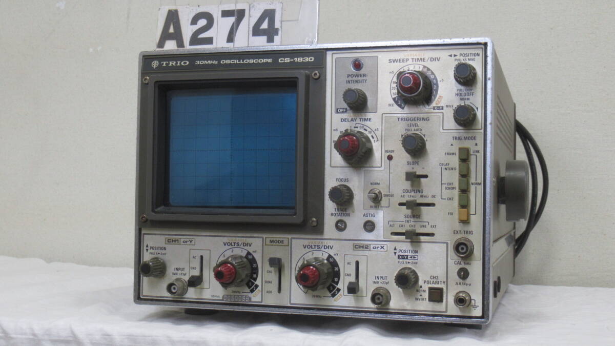 ◆◇[A-274] TRIO CS-1830 オシロスコープ◇◆