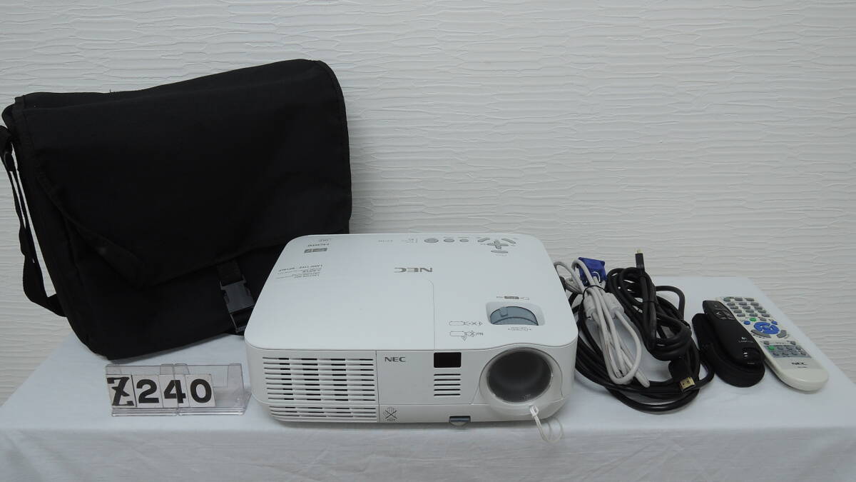 ◆◇[Z-240] NEC ViewLight NP-V311WJD プロジェクター + レーザーポインタ◇◆