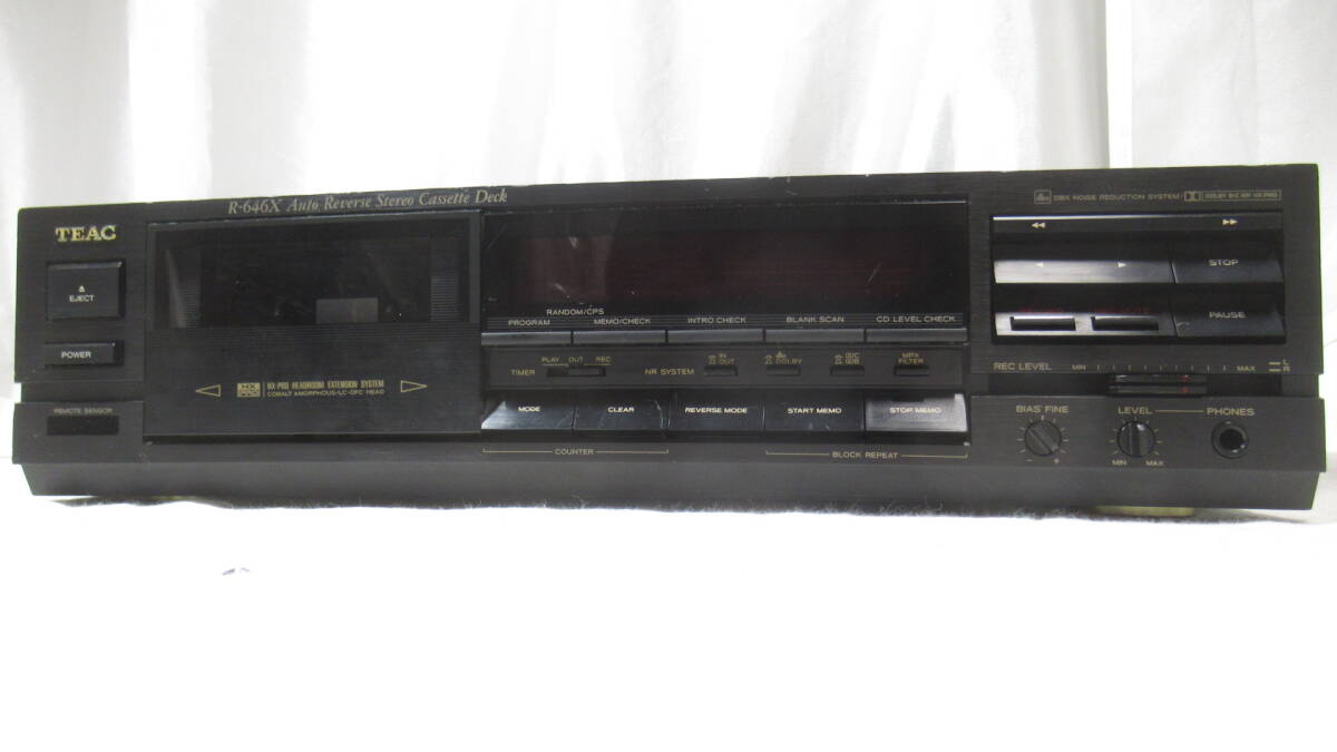 ◆◇TEAC R-646X カセットデッキ◇◆
