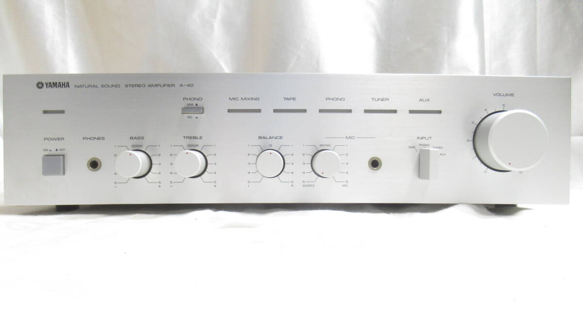◆◇YAMAHA A-40 プリメインアンプ◇◆
