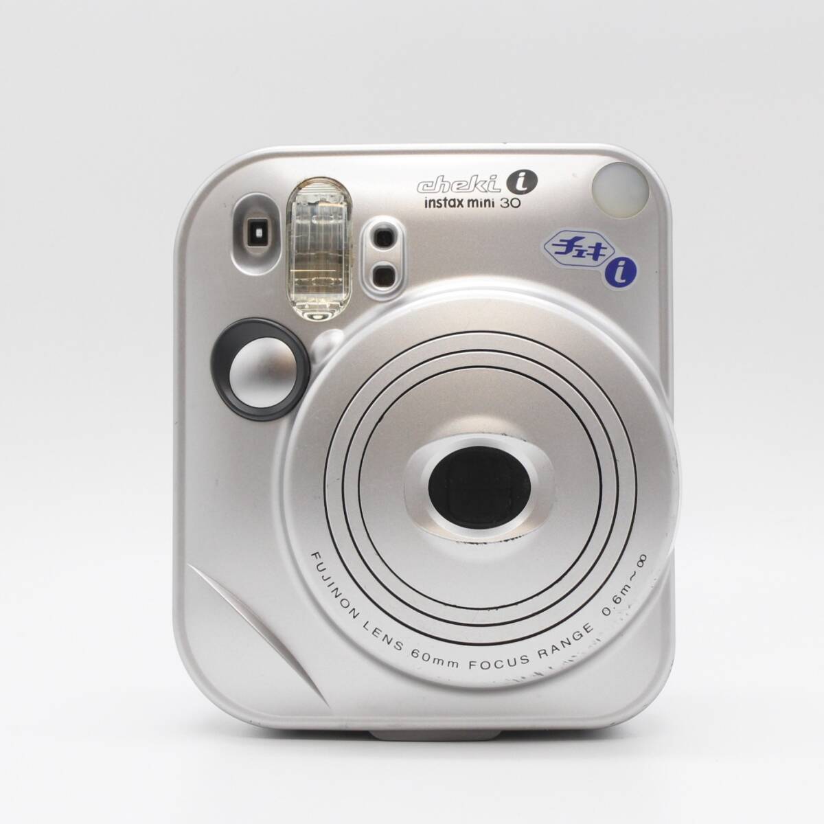 【FUJIFILM 富士フィルム】 インスタントカメラ チェキ instax mini 30 ポラロイドカメラ シルバー