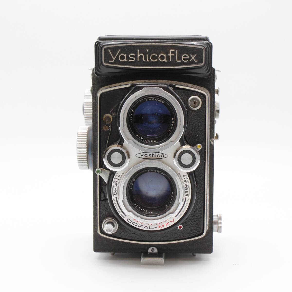 【YashicaFlex ヤシカフレックス】 Yashikor 1:3.5 f=80mm 二眼レフ フィルムカメラ 