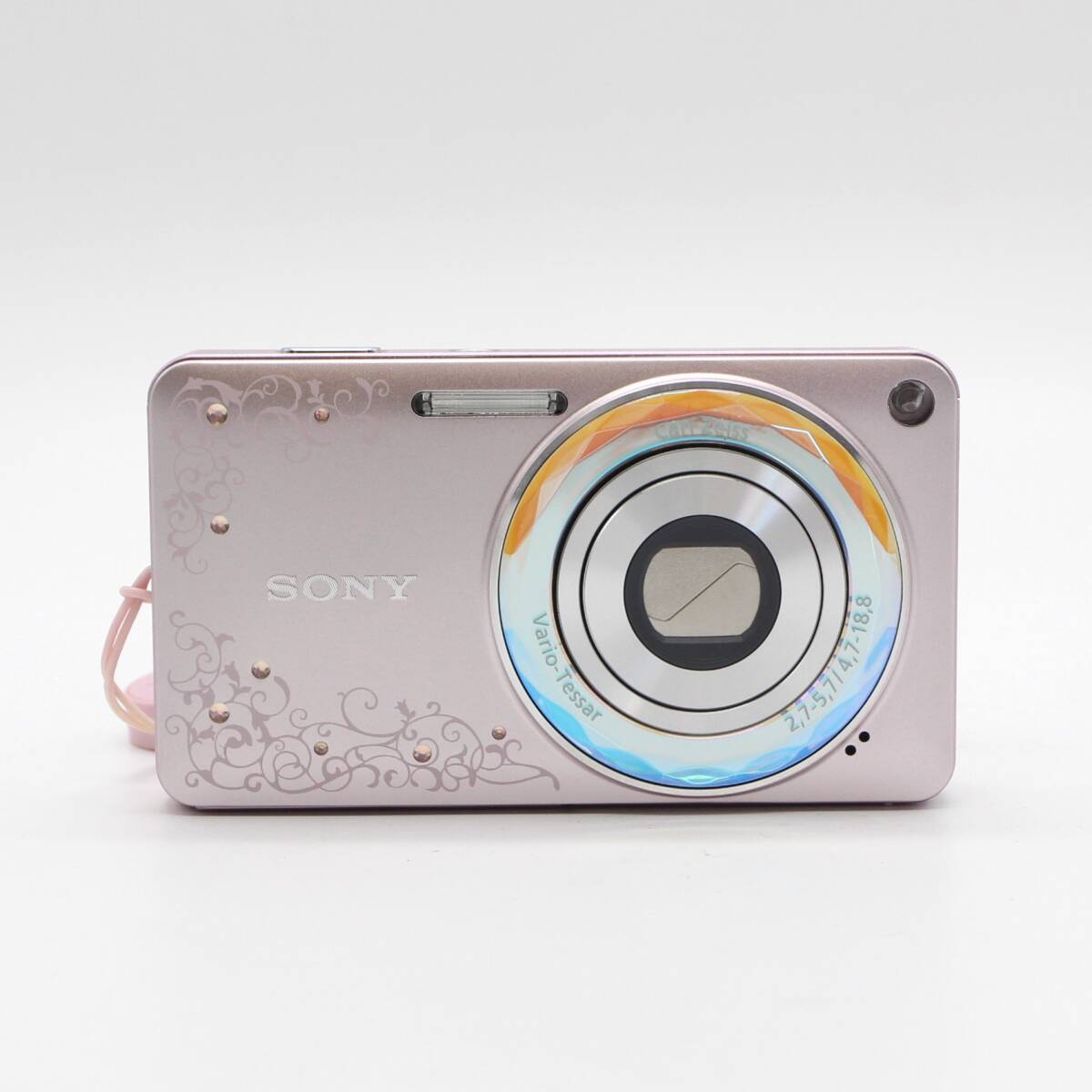 【SONY ソニー】 Cyber-shot サイバーショット DSC-W350D コンパクトデジタルカメラ デジカメ ピンク 希少デザイン ケース付き