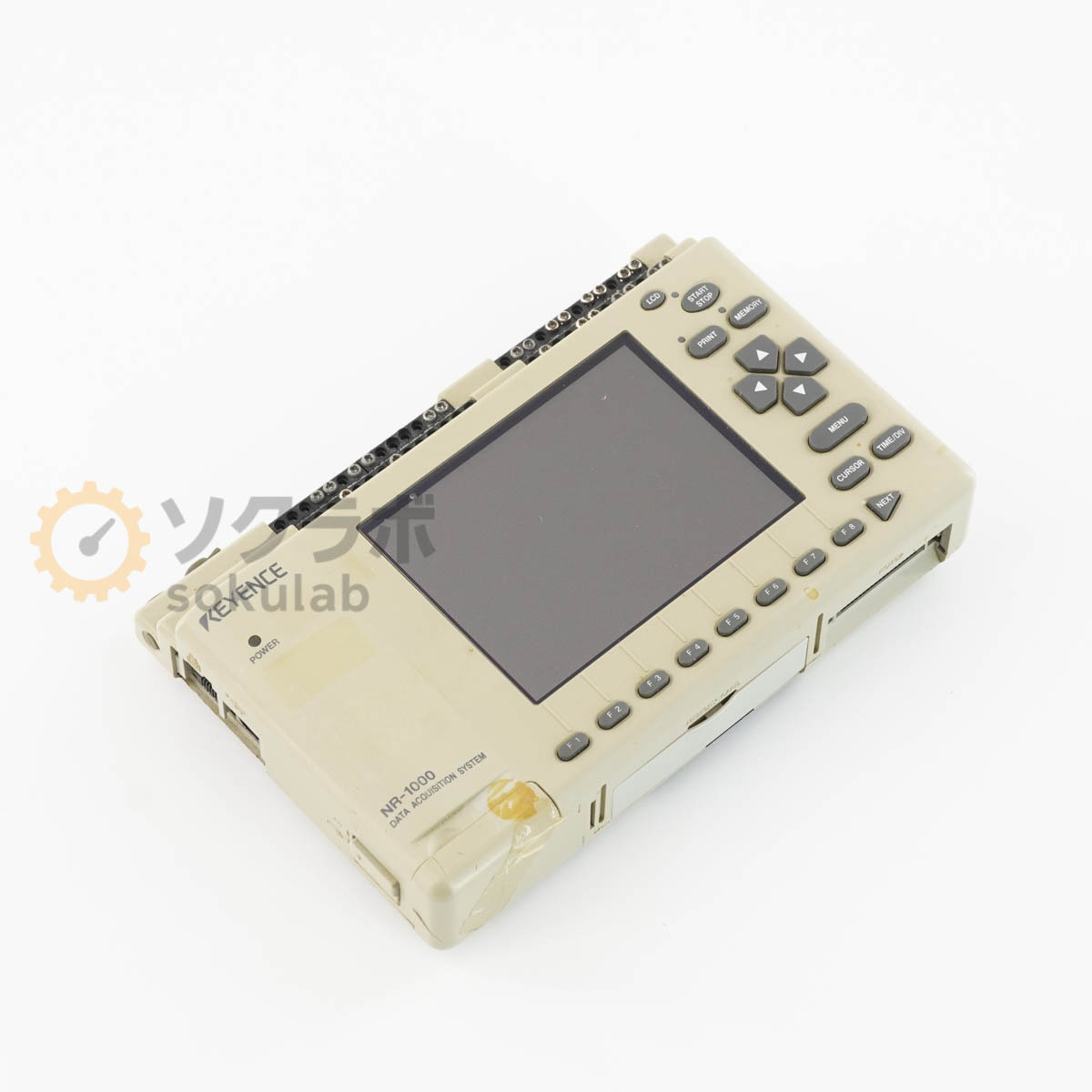 [JB]保証なし NR-1000 KEYENCE キーエンス DATA ACQUISITION SYSTEM USB対応 PCカード型データ収集システム モバイル型温度...[08218-0056]