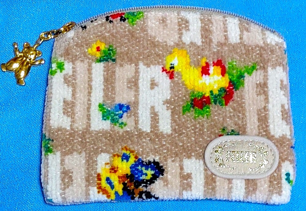 EH31/FEILER　フェイラー　ハイジ ミニポーチ ベージュ