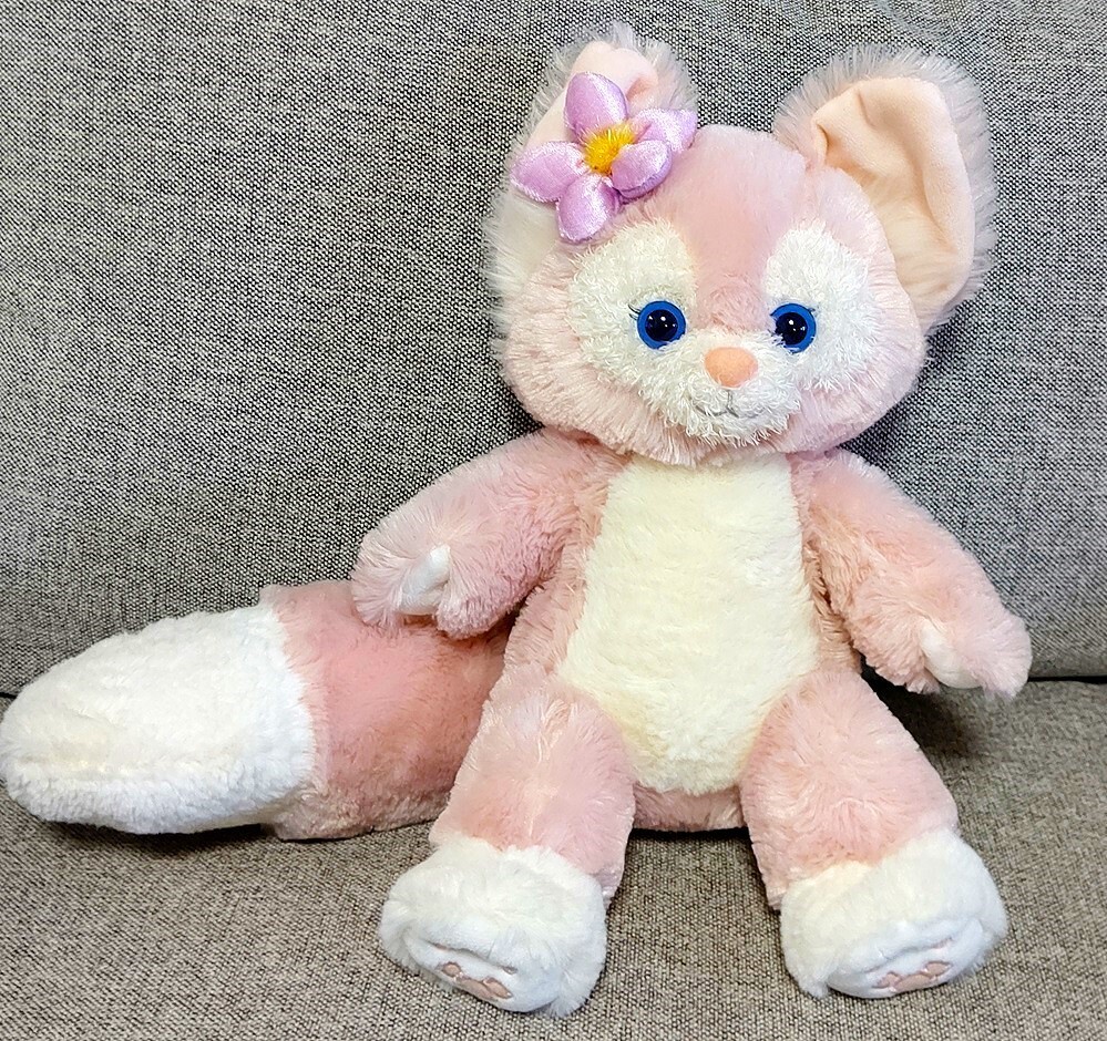AT61/上海ディズニー　ダッフィー＆シェリーメイフレンズ リーナベル　Sサイズ　ぬいぐるみ