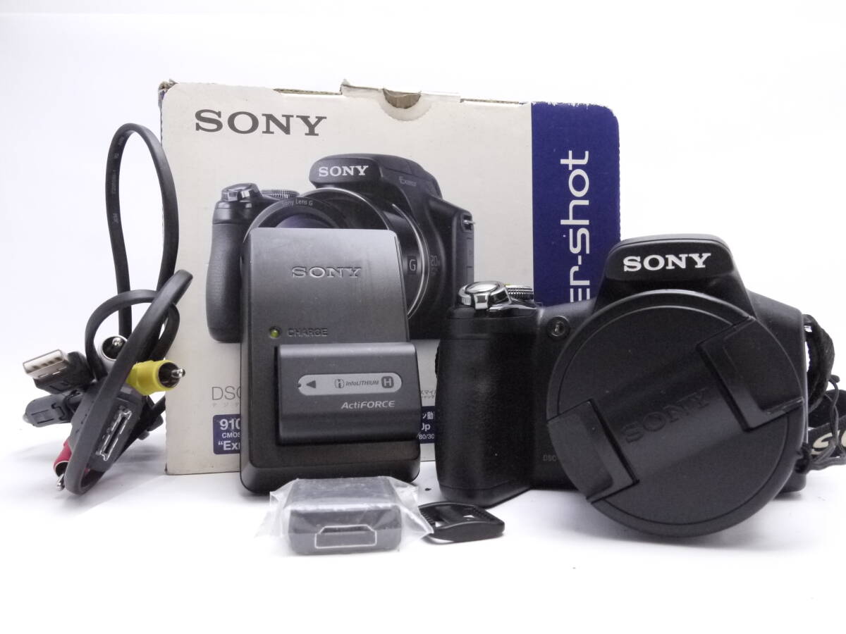 ☆SONY ソニー Cyber-shot DSC-HX1 コンパクトデジタルカメラ(バッテリー・充電機・取説・元箱付） 