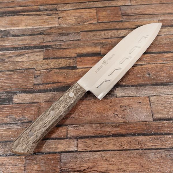 ヘンケルス 三徳包丁 研ぎ済 凸エンボス加工 万能包丁 ステンレス 175mm