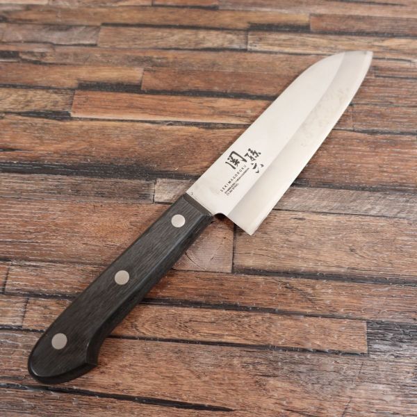 関孫六 小三徳包丁 研ぎ済 ステンレス 万能包丁 KAI 貝印 145mm