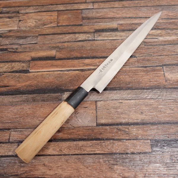 濃州正宗 柳刃包丁 研ぎ済 ステンレス 刺身包丁 濃州正宗作 210mm