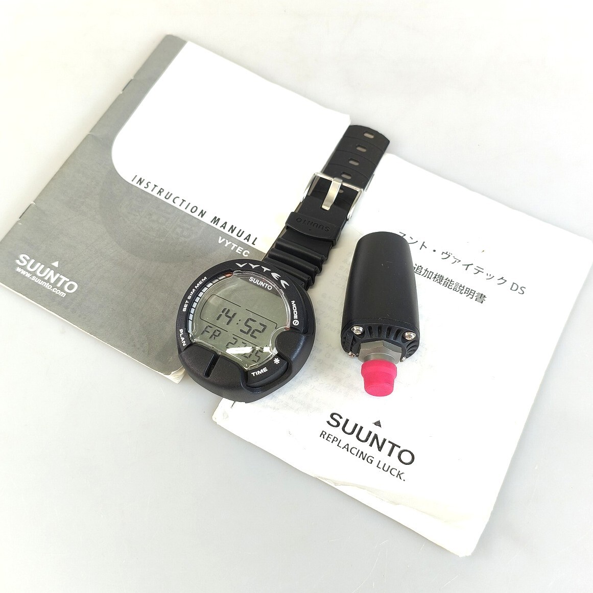 耐圧検査済 SUUNTO スント ダイブコンピューター VYTEC トランスミッター付き［DC-231121TK］