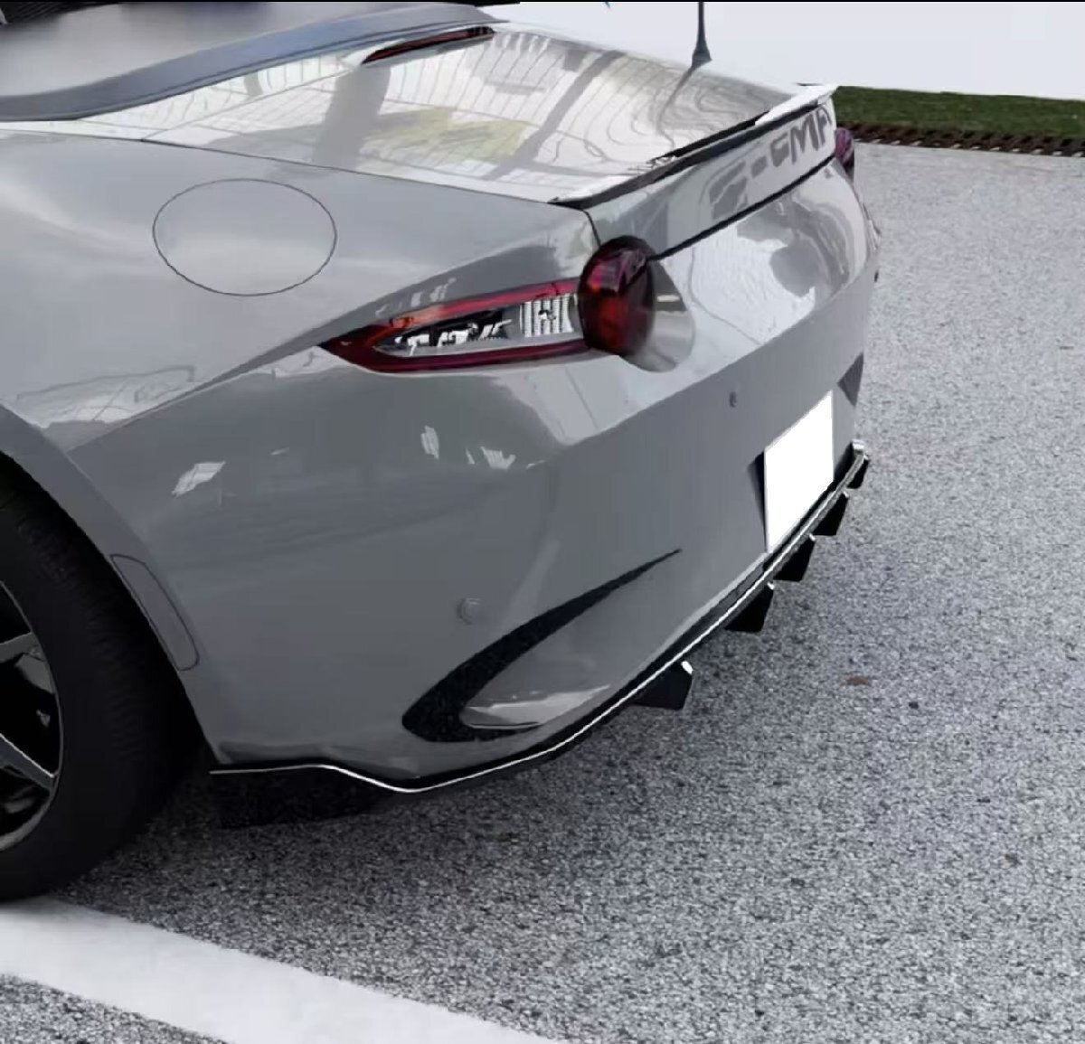 スポーティ全開♪ リアディフューザー マツダ ロードスター ND5RC Sスペシャルパッケージ SレザーPK NR-A RS 黒