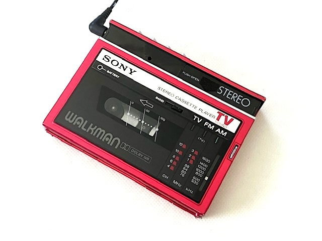 SONY ソニー Walkman WM-F30 ラジオ内蔵ウォークマン レッド WM-F20 WM-20 WM-30