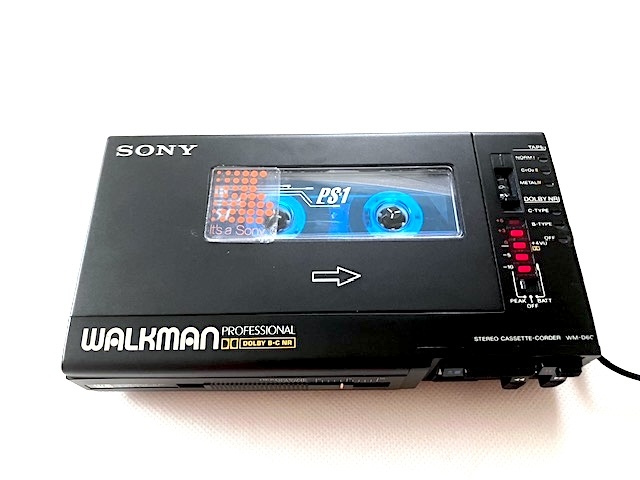 動作品 SONY Walkman Professional WM-D6C ウォークマンプロフェッショナル 大変良い音出てます