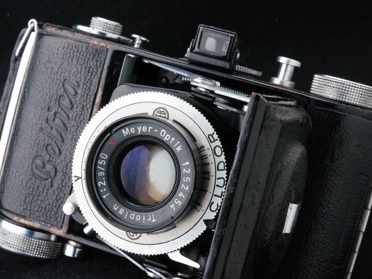 Belca Beltica 初代 Meyer-Optik Trioplan 50mm F2.9 35mm判の小型フォールディングカメラ!! 0938