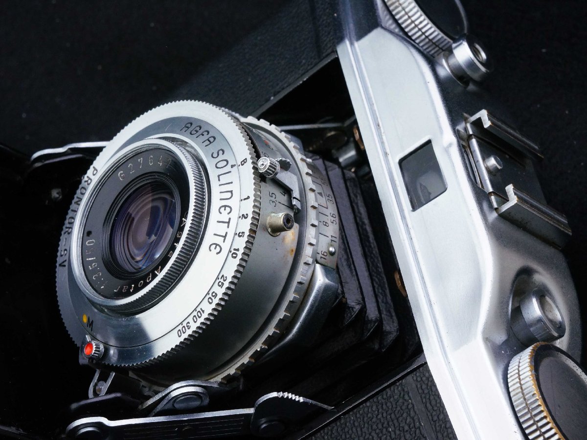 Agfa SOLINETTE II Apotar 45mm F3.5 !! ドイツ製!!! アグファ ソリネッテ Silette ジレッテ Retina レチナ 0944