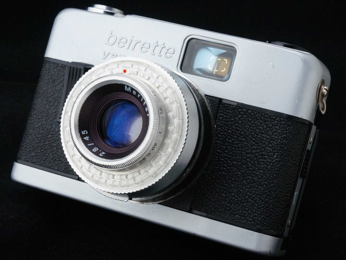 Beire beirette vsn E.Ludwig Meritar 45mm F2.8 !!! 東ドイツ製!!! 35mm判コンパクト!! 0945