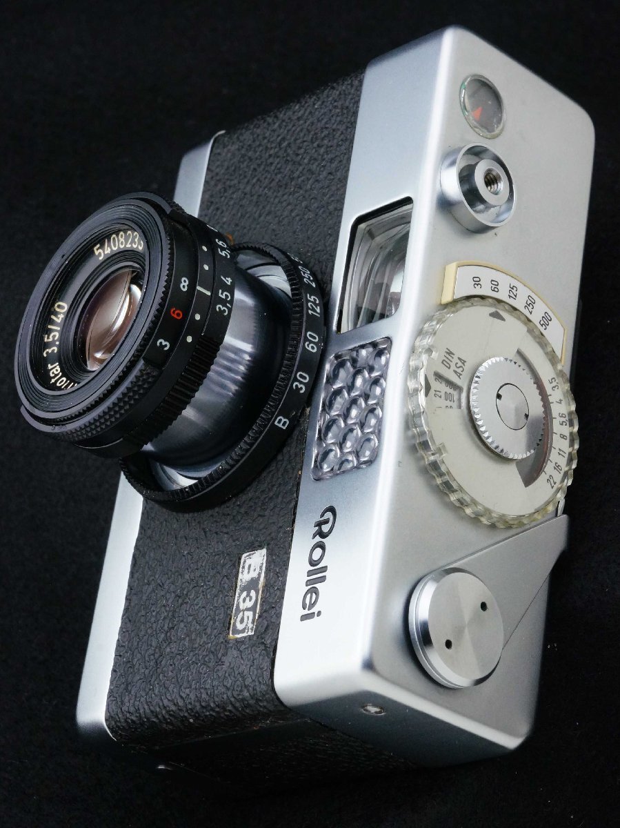 Rollei ローライ B35 Trotar 40mm F3.5 ストラップ付き!!! トリオター Zeiss　1268