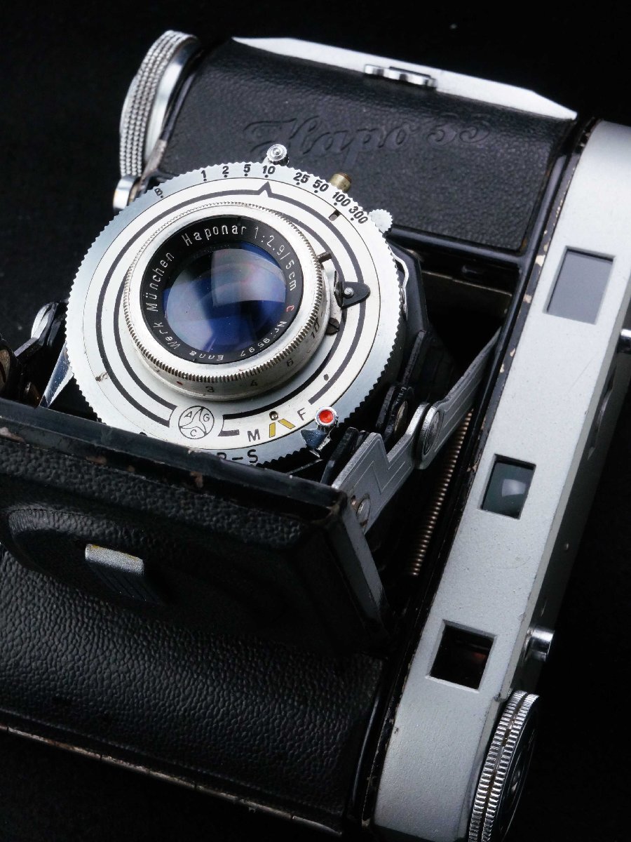 PORST Hapo 35 Enna Werk Munchen Haponar 50mm F2.9 !!! ドイツ製!!! 35mm判コンパクト!! 0941