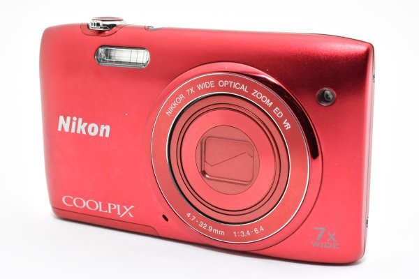 ADS9027★ 実用美品 ★ ニコン NIKON COOLPIX クールピクス S3500
