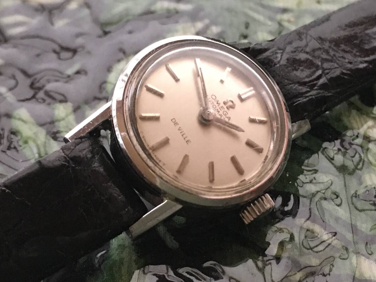 [◆6my]OMEGA De Ville/デビル シルバー AUTOMATIC
