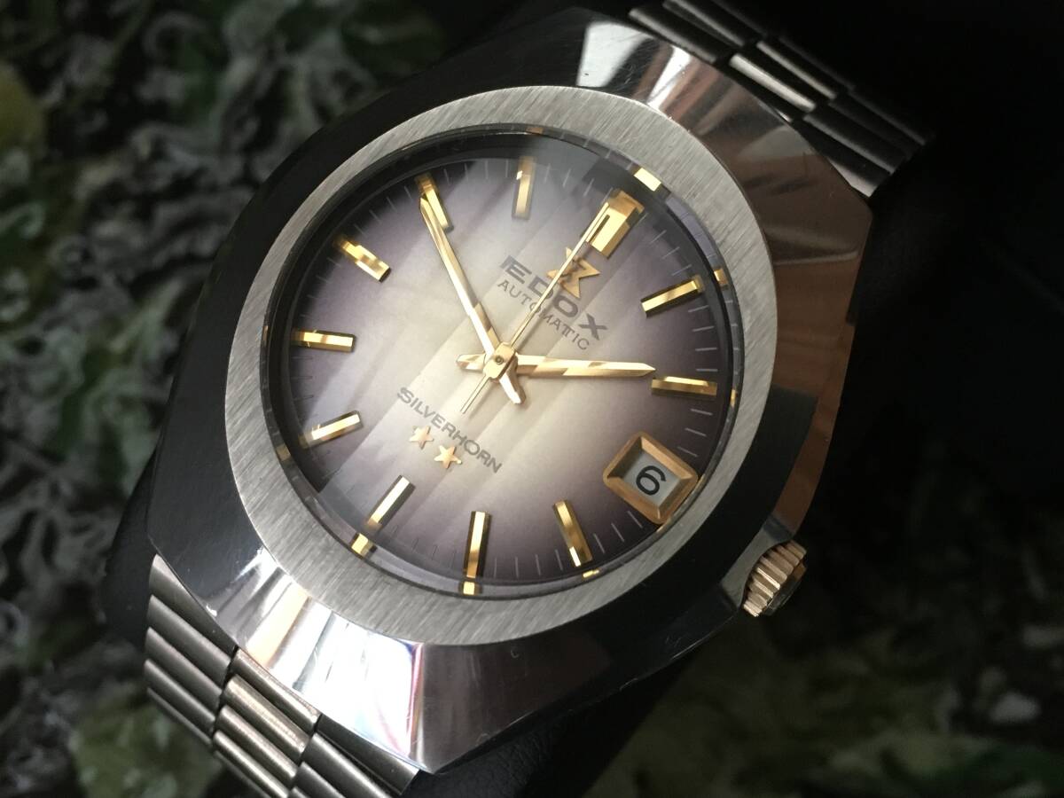 [◆6my]EDO/エドックス SILVERHORN メンズ AUTOMATIC