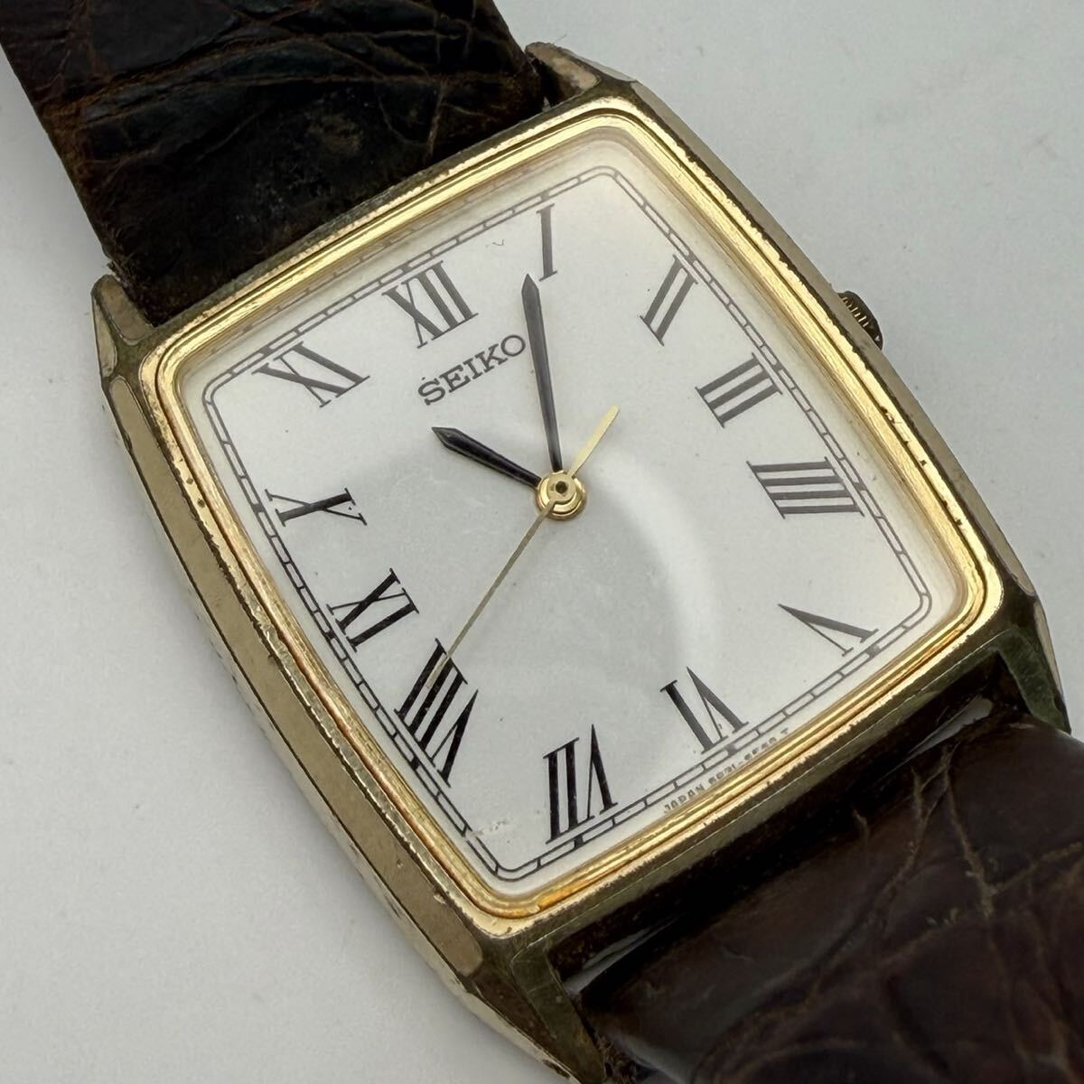 【1円〜】SEIKO セイコー ヴィンテージ QZ 腕時計 7N01-5A40 M121P