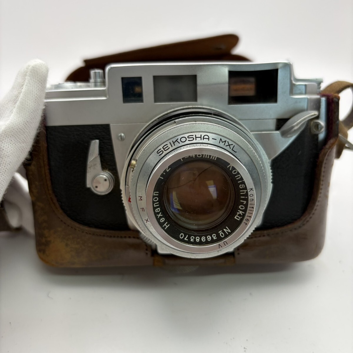 1円〜 Konica フィルムカメラ コニカ IIIA コンパクトカメラ　M153P