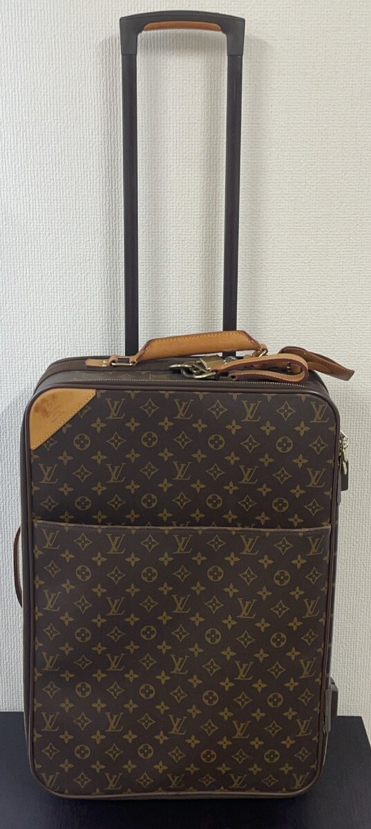 1円〜 ルイヴィトン キャリーケース LOUIS VUITTON スーツケース 旅行用キャリーバッグ モノグラム M124T
