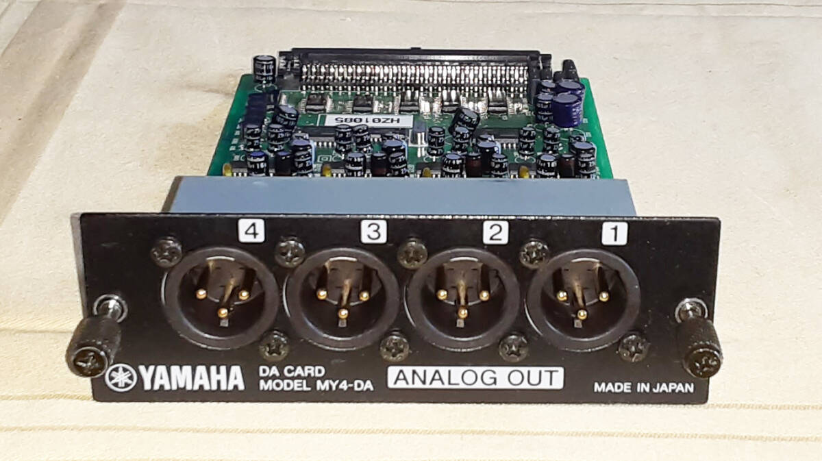 ★YAMAHA MY4-DA DA CARD ANALOG OUT★OK!!★MADE in JAPAN★