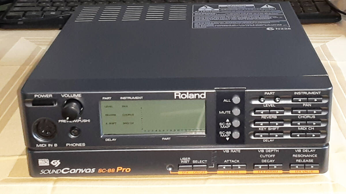 ◆Roland SC-88PRO (CM-64 SC-55) Sound Canvas★OK!!★MADE in JAPAN★