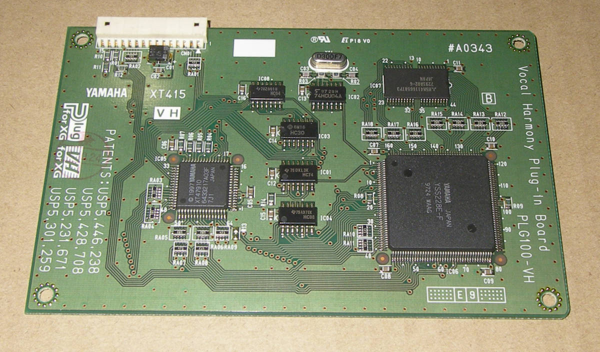 ★YAMAHA PLG100-VH VOCAL HARMONY PLUG-IN BOARD★OK!!★MADE in JAPAN★