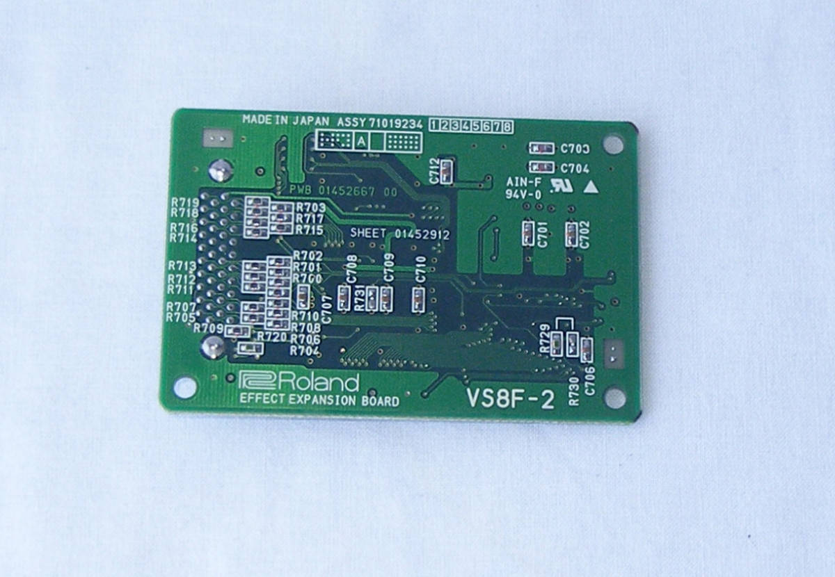 ★Roland VS8F-2 Effect Expansion Board★OK!!★MADE in JAPAN★
