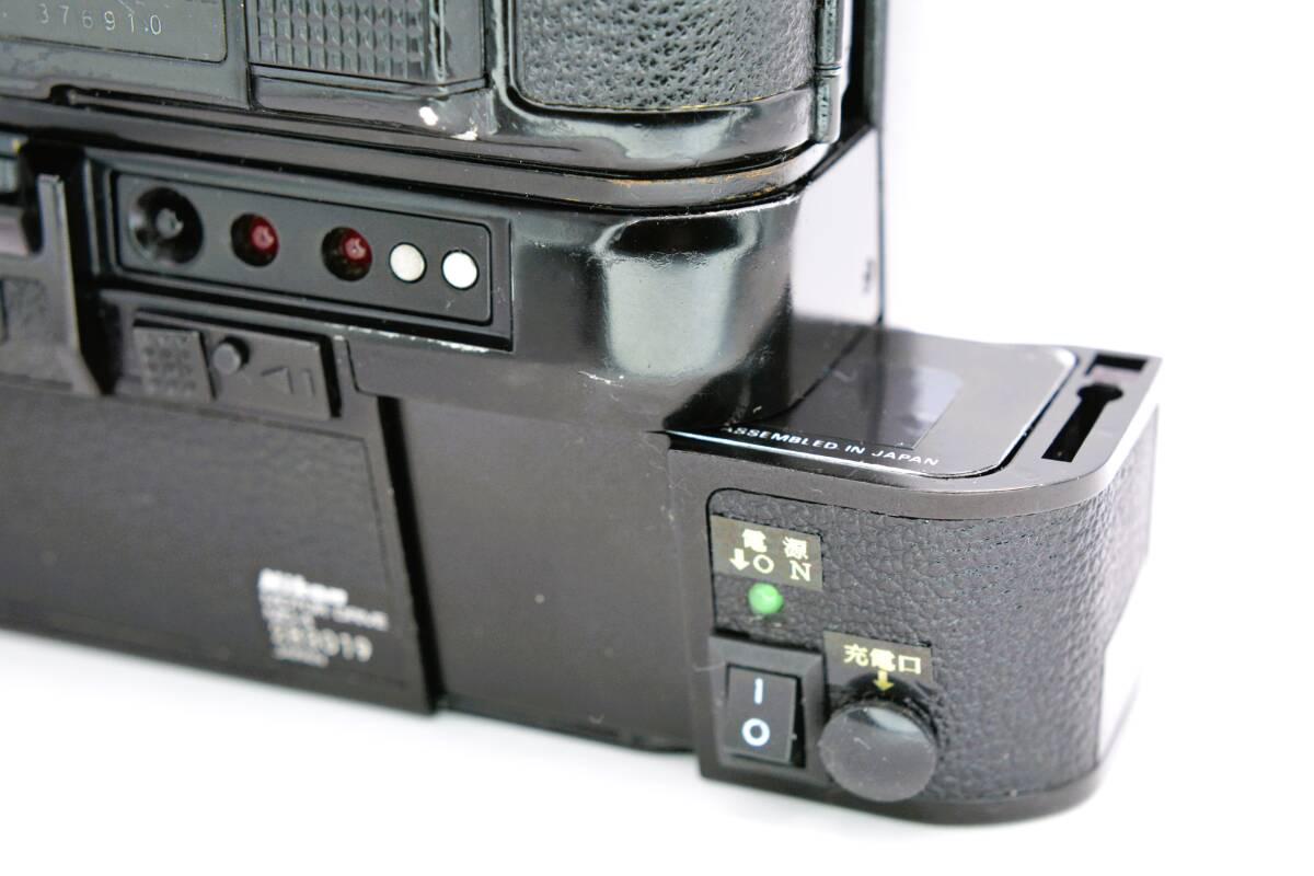 ▼△　 (light)ニコン F3 MD-4モータードライブ用 MN-2充電池をリチウムイオン充電池に交換・充電器付き　△▼
