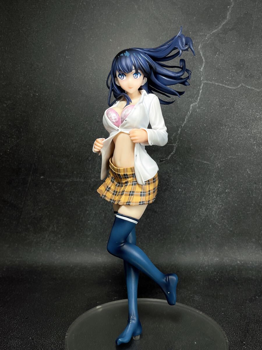 宝多六花 SSSS.GRIDMAN リペイント フィギュア 1/7 高：22cm（検：新条アカネ 南夢芽 グリッドマン キャストオフ ユニバース）“制服Ver.”