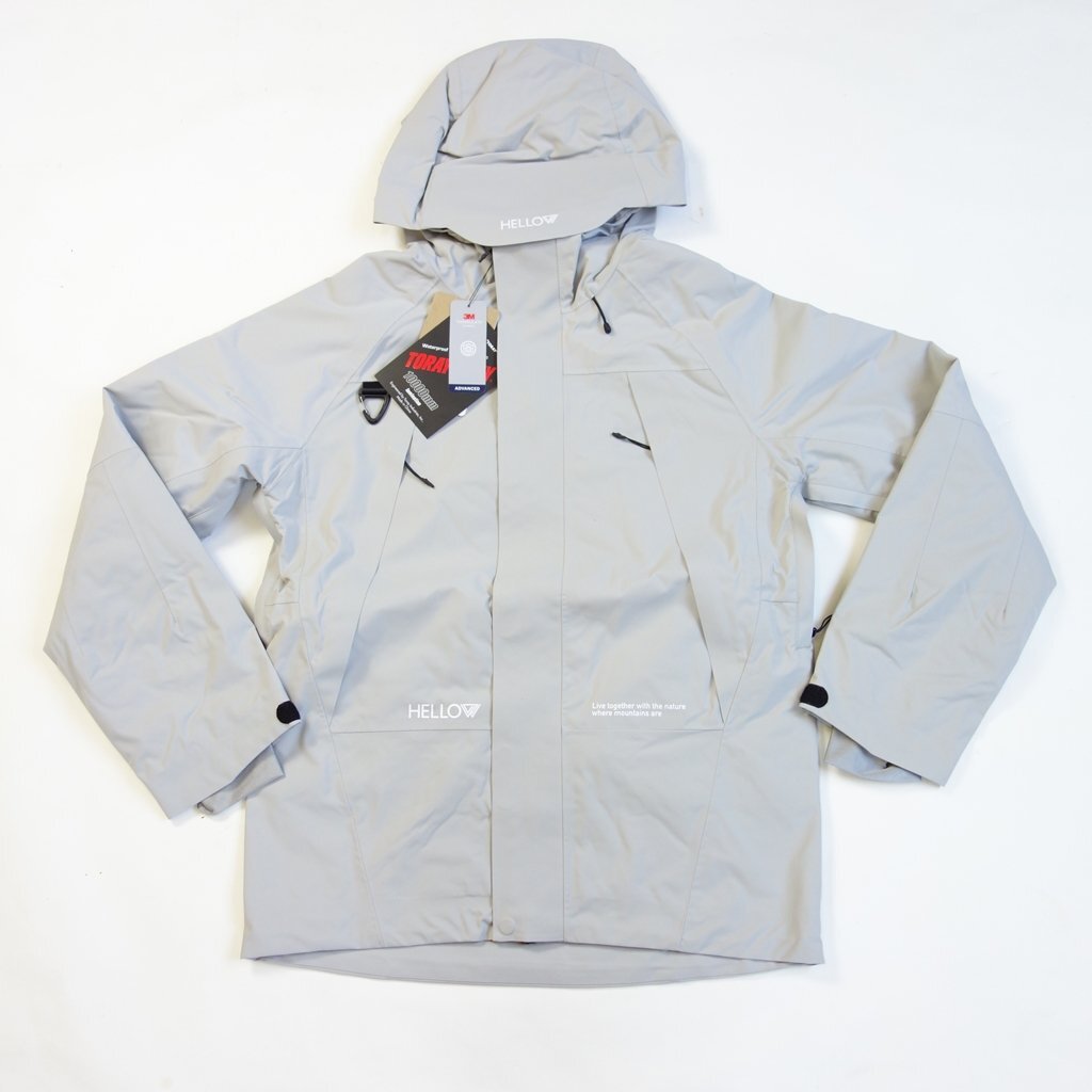 新品未使用 2023-2024年 HELLOW TRACE JACKET ハロー トレース ジャケット ウェア ジャケット スノーボード 41514-166