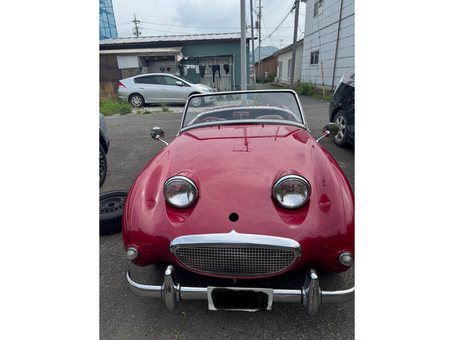 総額300万★カニ目 ヒーレー スプライト MK1 現状販売 希少な右ハンドル MT 940cc 赤 趣味のレストアベース 即納可